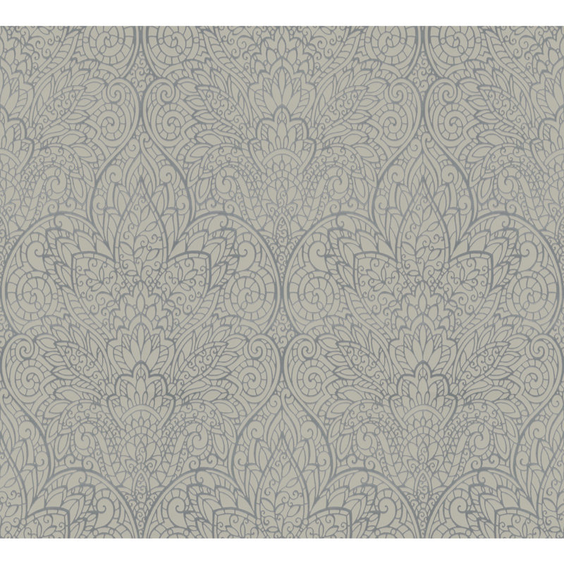 York Wallcoverings Damask Wallpaper Wayfair